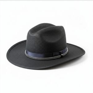 Stratton Uniform Cavalry Hat Western Fedora Riding Equestrian Black USA Made